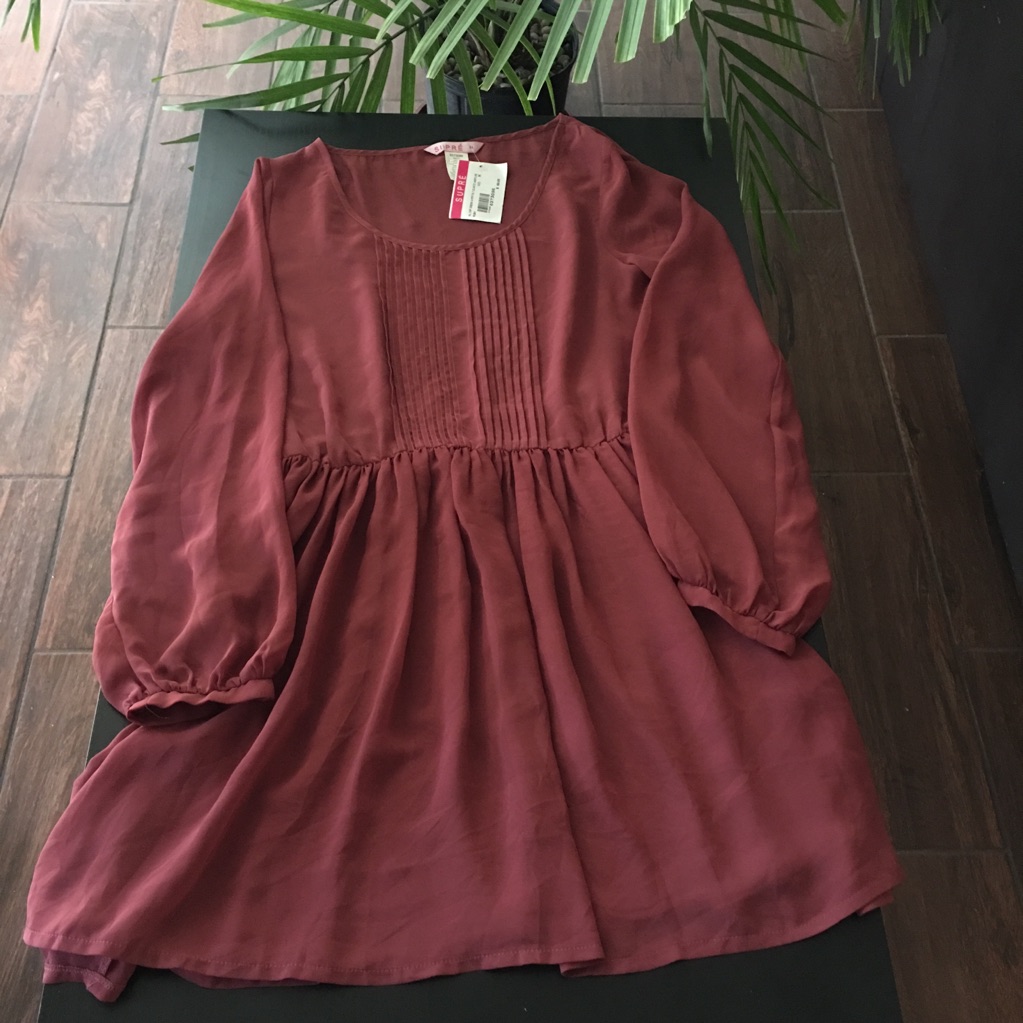 Nwt Supr Sheer Dress